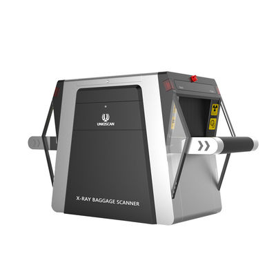 Esposizione LCD di colore a 19 pollici a forma di L di matrice 40mm X Ray Baggage Scanner With